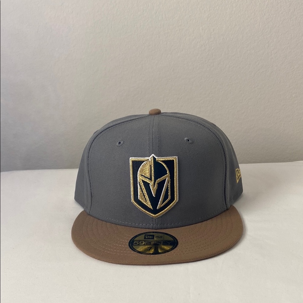 New Era Gray and Brown Vegas Golden Knights Hat